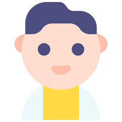 Obraz premium Vector Icon Person, Star Wars, Droid, Science Fiction, Movies, Technology