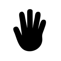 Hand icon with gesture