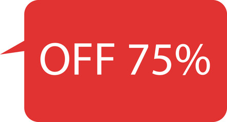 Ribbon sale badges, banners, price tags, new offers collection in red vector illustration eps 10