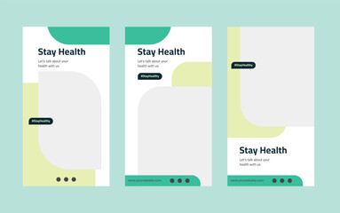 Medical Social Media Post Template, Editable Healthcare Social Media Banner Template. Social media post design free vector. Anyone can use This Design Easily,Banner,Poster,Instagram story