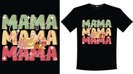 RETRO THANKSGIVING T-SHIRT DESIGN