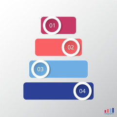 Obraz premium Vector business template for presentation.