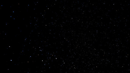 landscape of the night starry sky