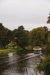 boat on the river