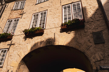 windows of the building