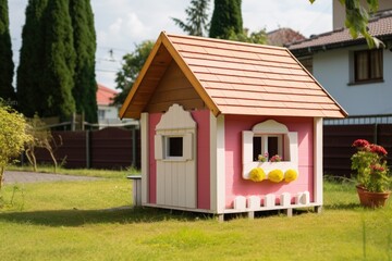 dog house, emphasizing pet policy in tenancy