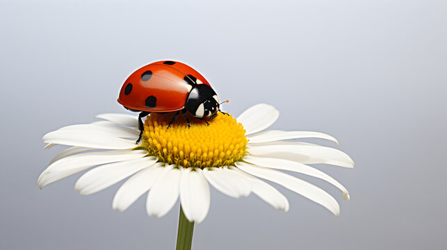ladybug on flower