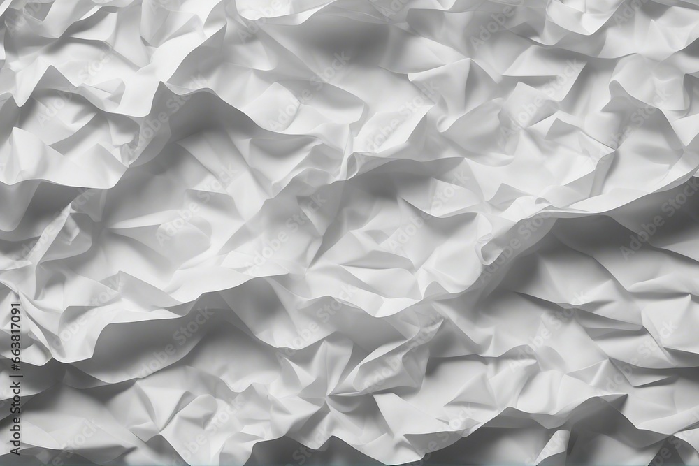 Poster white crumpled paper background texture pattern overlay
