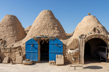 A beehive or tomb house is a building made from a circle of stones and mud topped with a domed roof. The name comes from the similarity in shape to a straw beehive. - Powered by Adobe