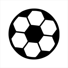 Illustration vector graphics of soccer icon