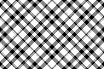 Pattern check textile of tartan fabric seamless with a plaid texture background vector.
