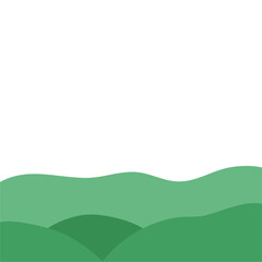 green hill clipart