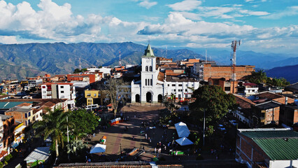 santa barbara main park antioquia colombia
