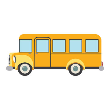 Yellow School Bus  car school transportation education