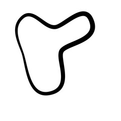 abstract organic shapes