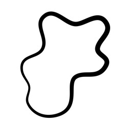 abstract organic shapes