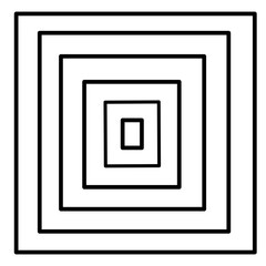 vector illustration of black and white squares