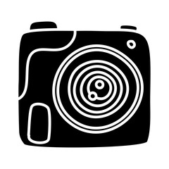 Camera  Vector Illustration Icon