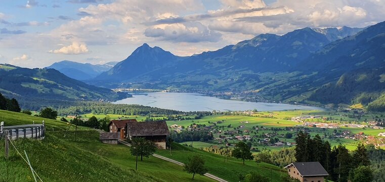 Fl&uuml;hli Pass, S&ouml;renberg and Lake Sarnen, Grand Tour, Switzerland
