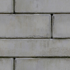 seamless texture of stone blocks wall in 6K resolution