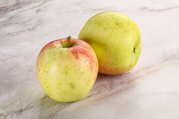 Sweet juicy ripe organic apples