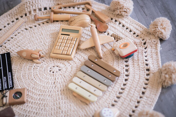 On-site decoration for the child's birthday celebration ceremony