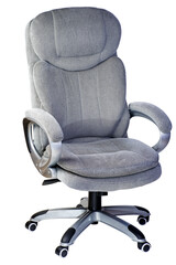 Office arm chair isolated on white