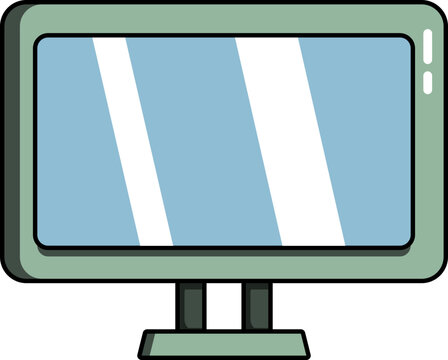 recommend clip art: Screen monitor icon