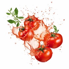 Cherry tomatoes with water drops on a dark background. Top view.