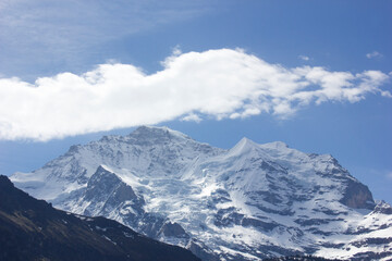 Fototapeta na wymiar Swiss Mountain Top