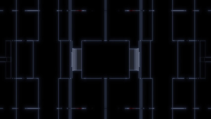 Futuristic interface ui elements. Holographic hud user interface elements