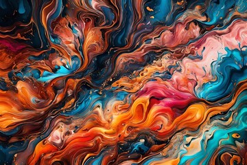 abstract colorful background generated by AI technology