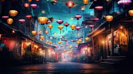 A night in China