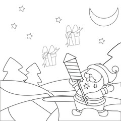 Charismas coloring pages for kids