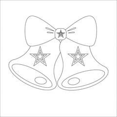 A cheerful Santa Claus with his iconic red suit white beard and a sack of gifts