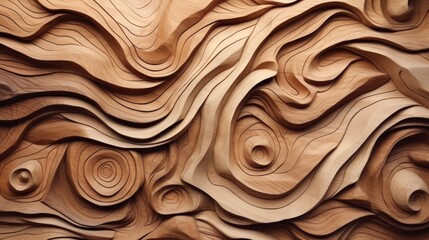 Wooden Waves. Wood textures and backgrounds