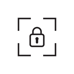 lock icon vector design illustration