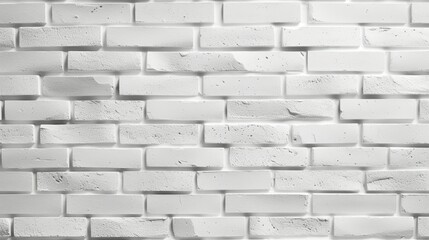 Fototapeta premium white brick wall wall background
