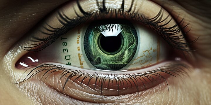 an eye that exploits opportunities to earn money.
