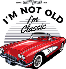 Classic Car Vector