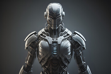 Fototapeta premium Humanoid Cyborg