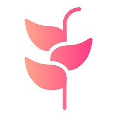 heliconia gradient icon