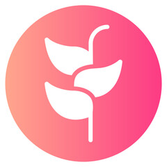 heliconia gradient icon