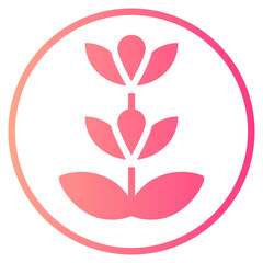 lavender gradient icon