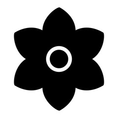 jasmine glyph icon