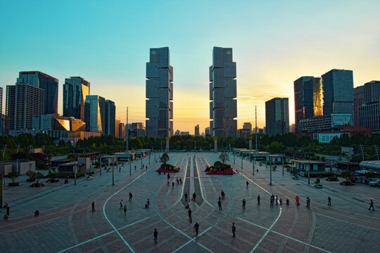 Zhengzhou East railway station Square