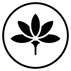 tiare apetahi glyph icon