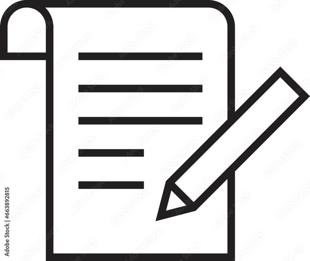Aufkleber note icon vector sign. paper message or document page.