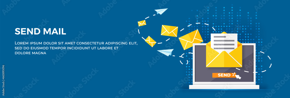 Poster mailing list to send email campaign, subscription email management software, sending promotion or co