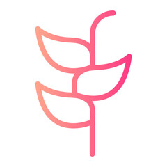 heliconia gradient icon